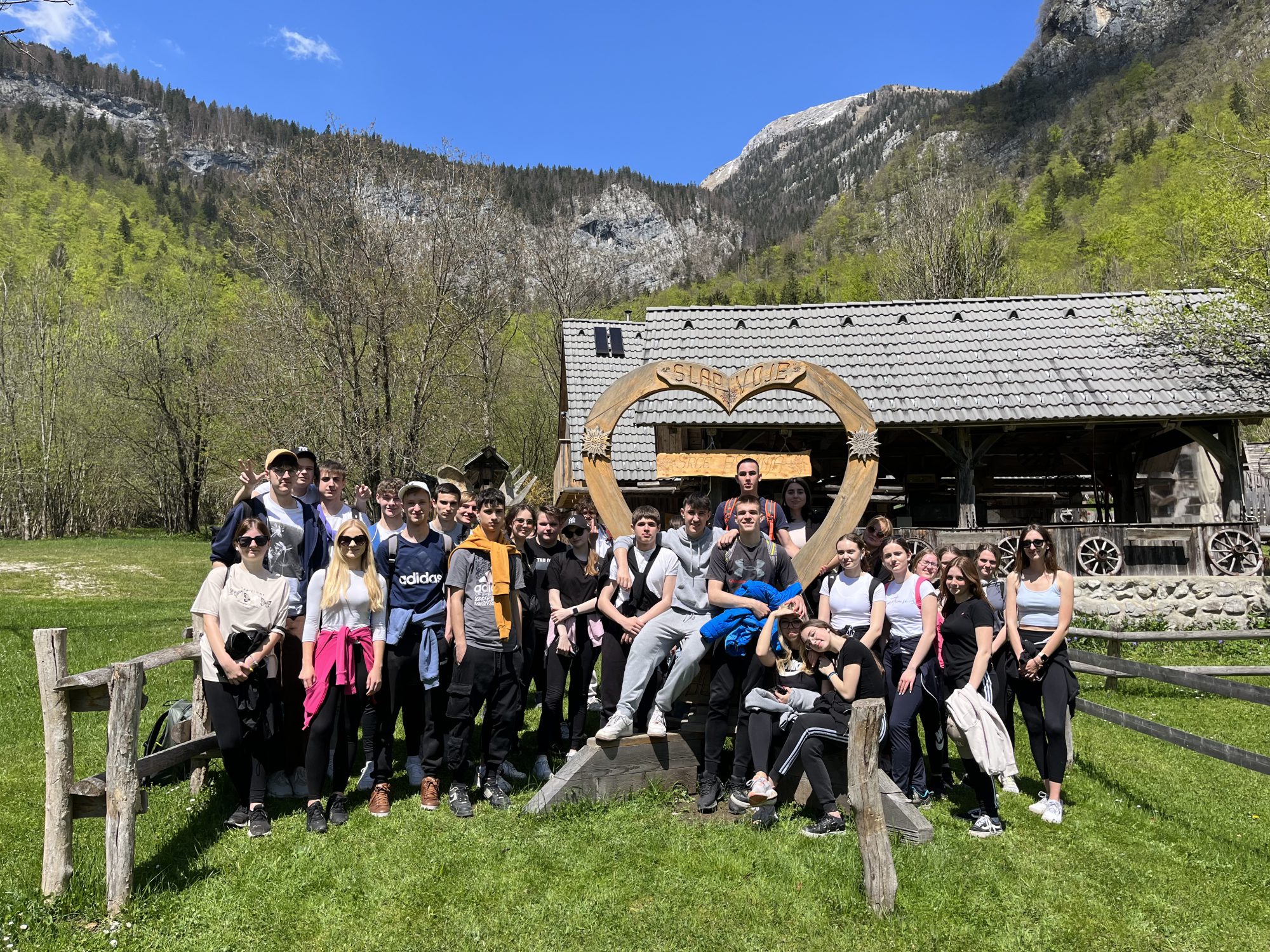 Športni tabor v Bohinju