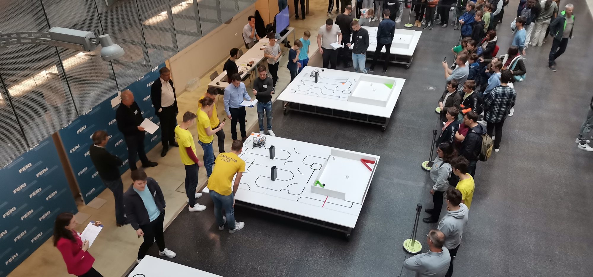 Drugo in tretje mesto na državnem robotskem tekmovanju RoboCupJunior Drugo in tretje mesto na državnem robotskem tekmovanju RoboCupJunior
