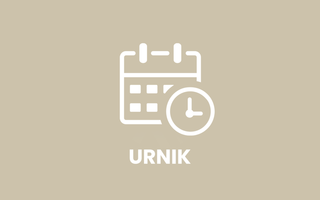Urnik, 29. 5. 2023