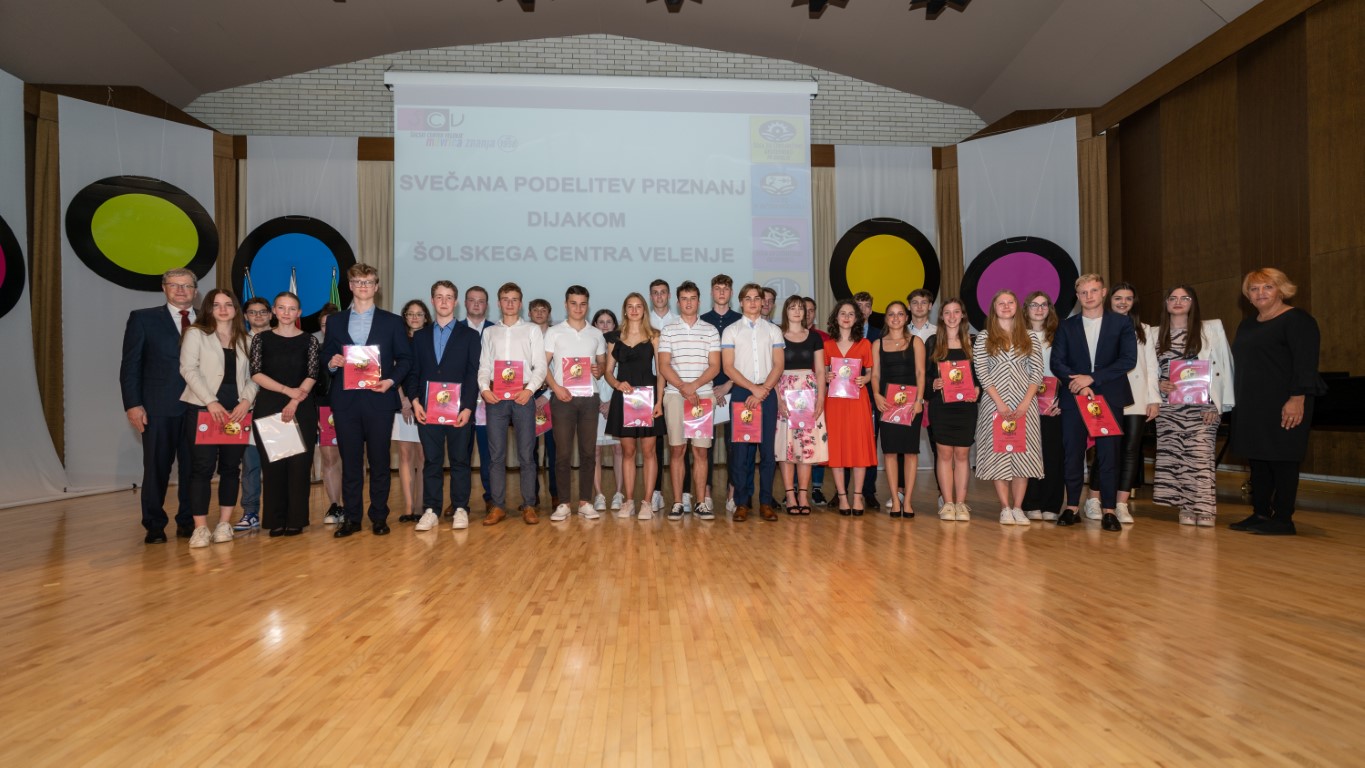 Podelitev priznanj ŠC Velenje Podelitev priznanj ŠC Velenje