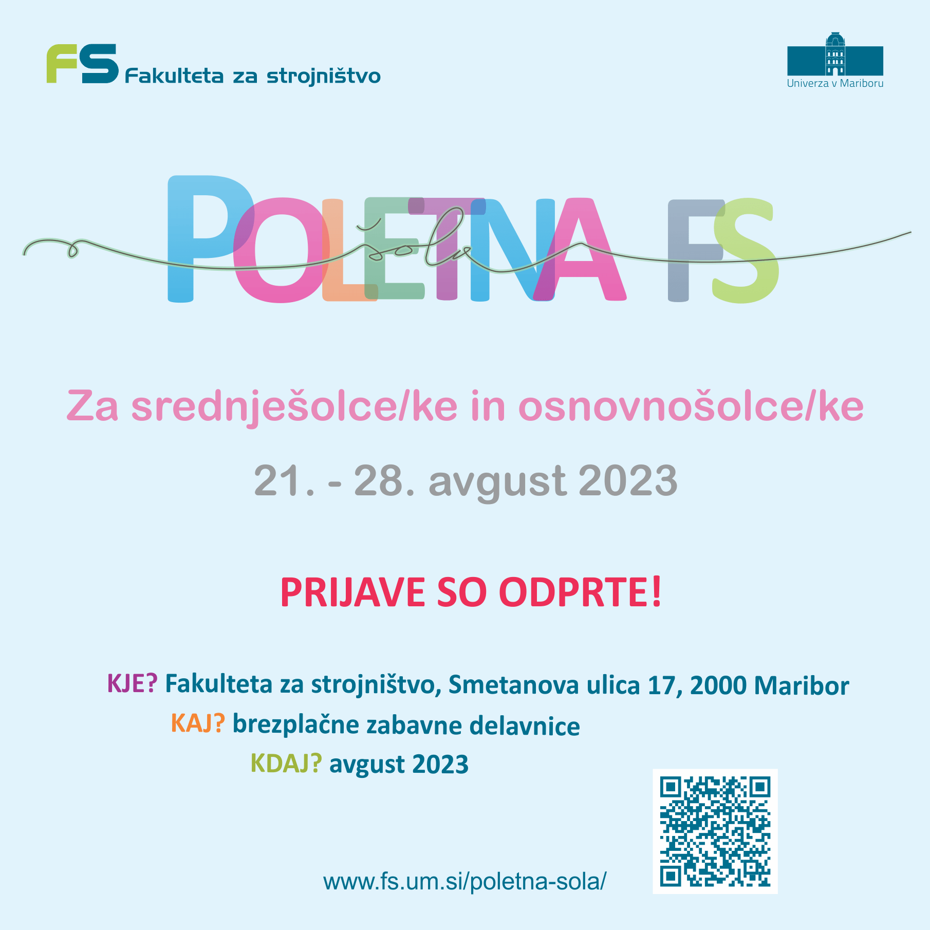 Poletna sola 2023 Poletna sola 2023