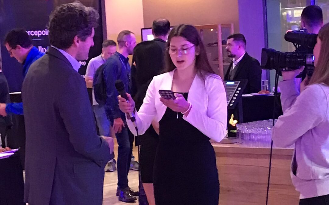 Sodelovanje dijakov oddelka M-2. d na varnostni konferenci RISK 2023
