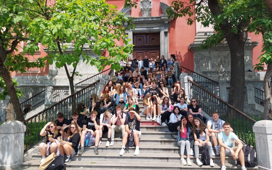 Foto utrinki včerajšnje ekskurzija v Rogaško Slatino in Krapino