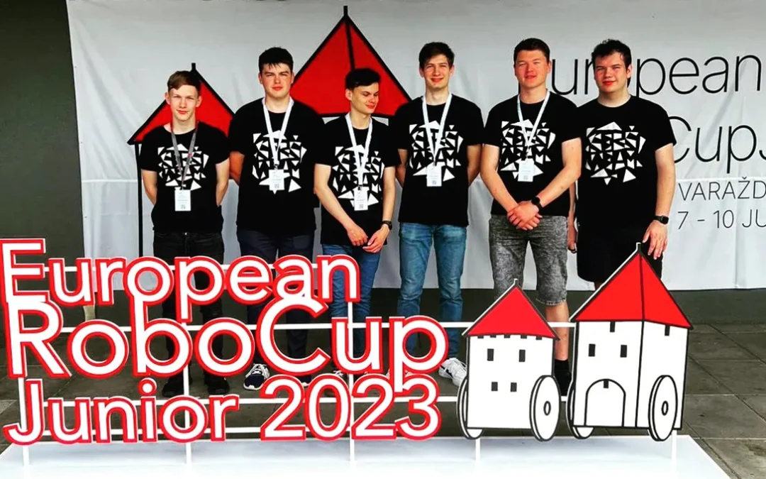 SERŠ TEAM evropski prvak v robotiki