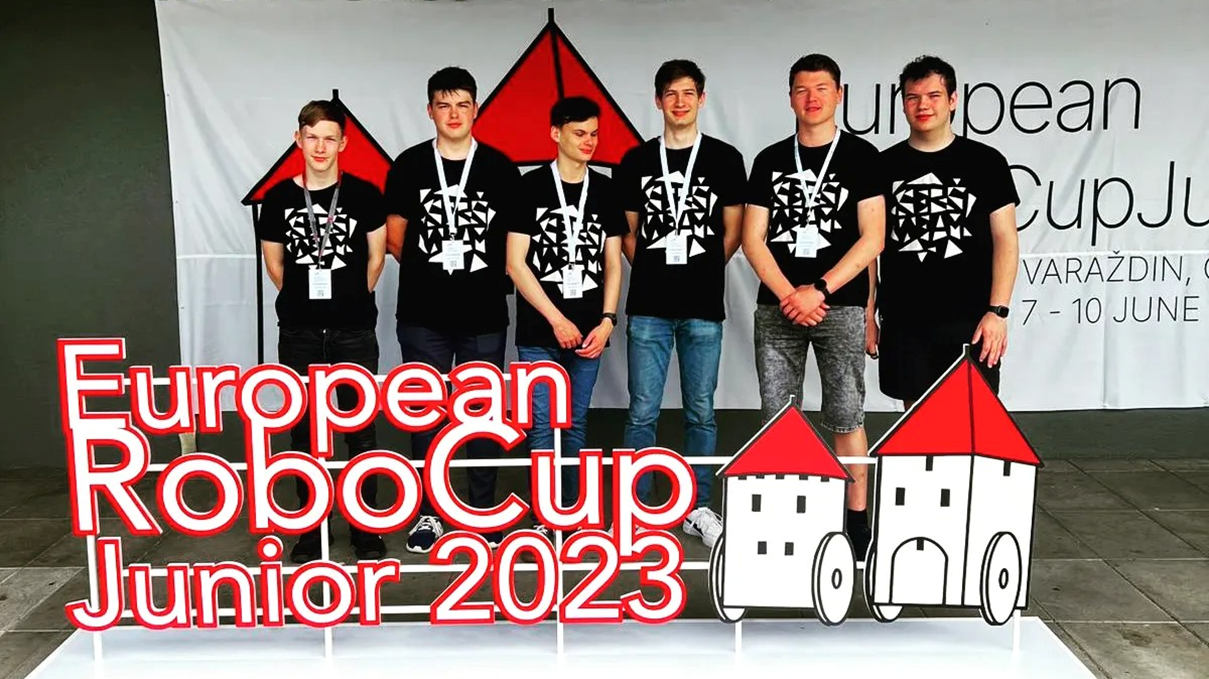 SERŠ TEAM evropski prvak v robotiki