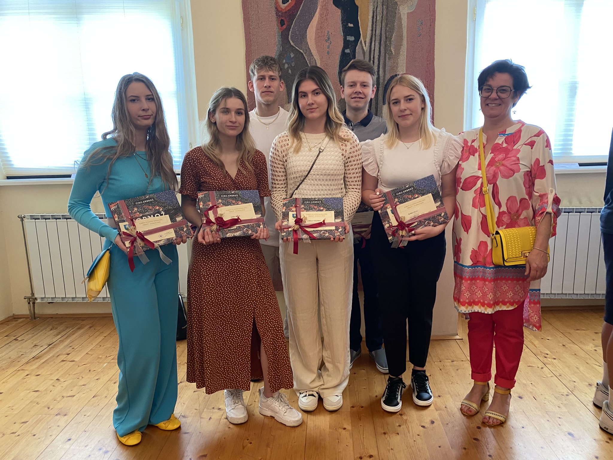Sprejem zlatih učencev in dijakov Sprejem zlatih učencev in dijakov