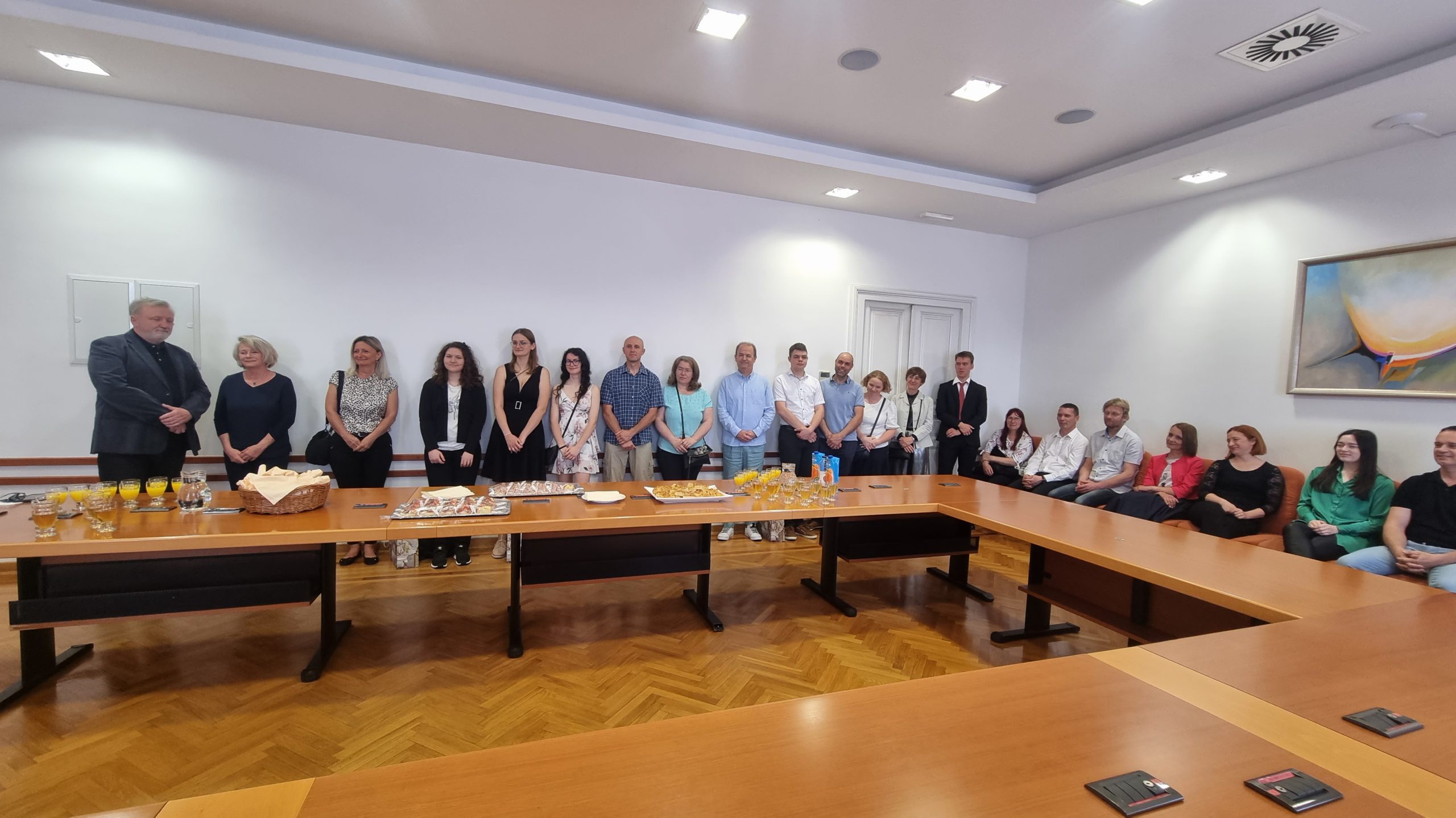 Sprejem dijakov generacije 2019–2023 pri županu