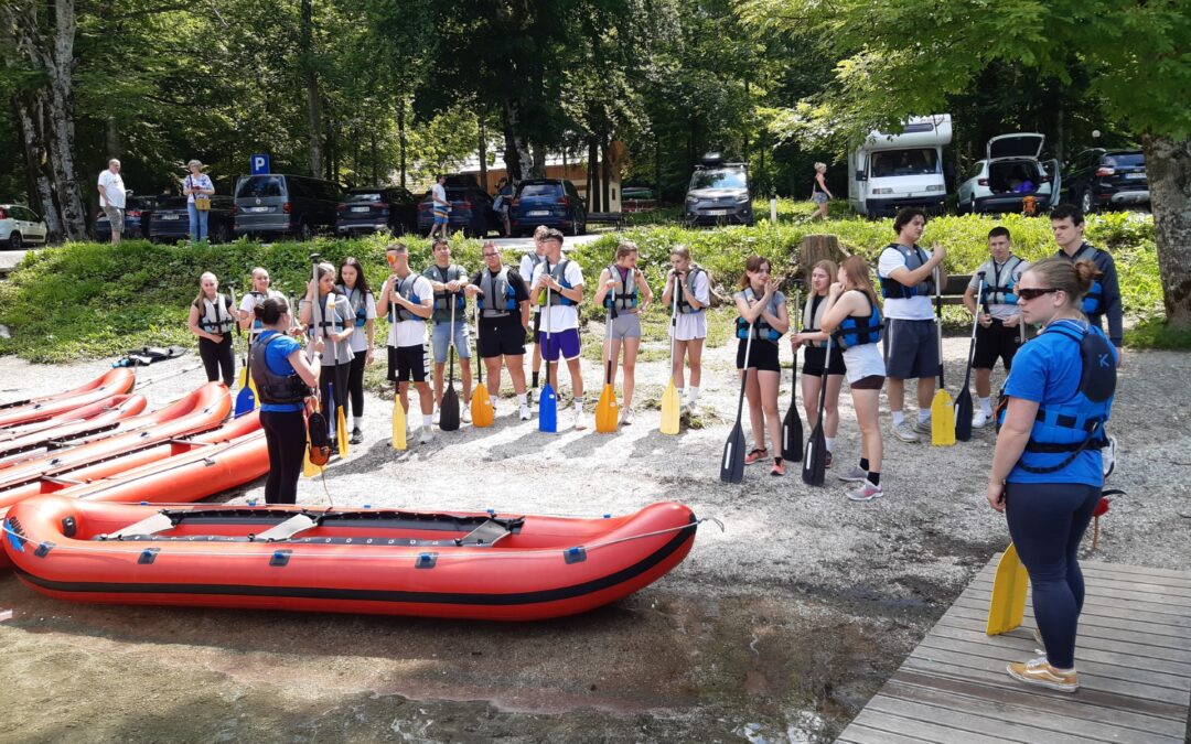 Športni dan za 3. letnik z različnimi športnimi vsebinami na prostem