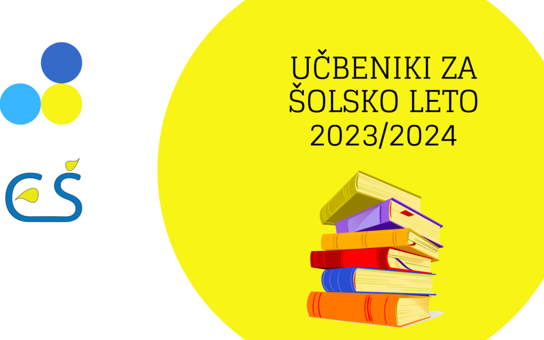 Naročilo učbenikov za šolsko leto 2023/2024
