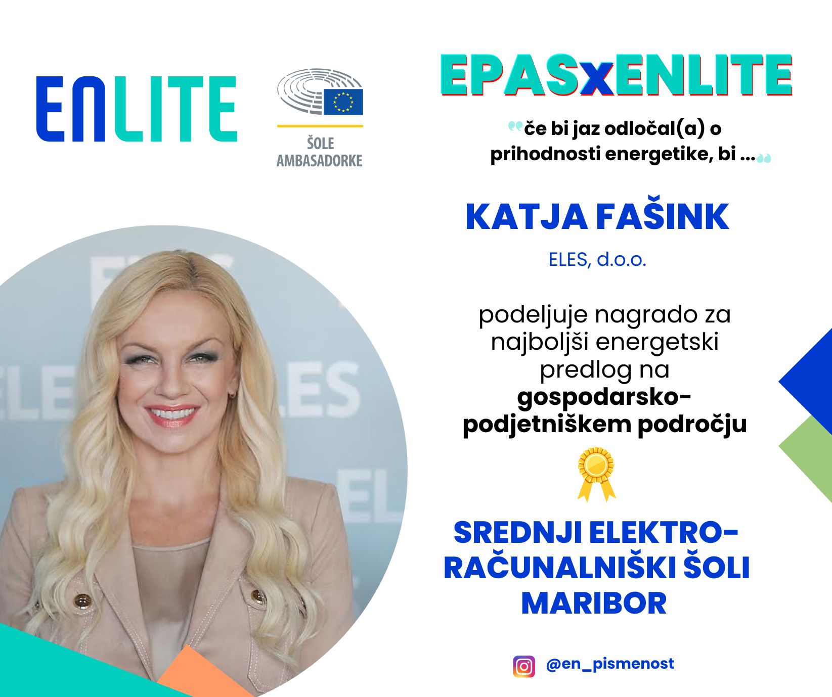 Projekt: Šola ambasadorka Evropskega parlamenta