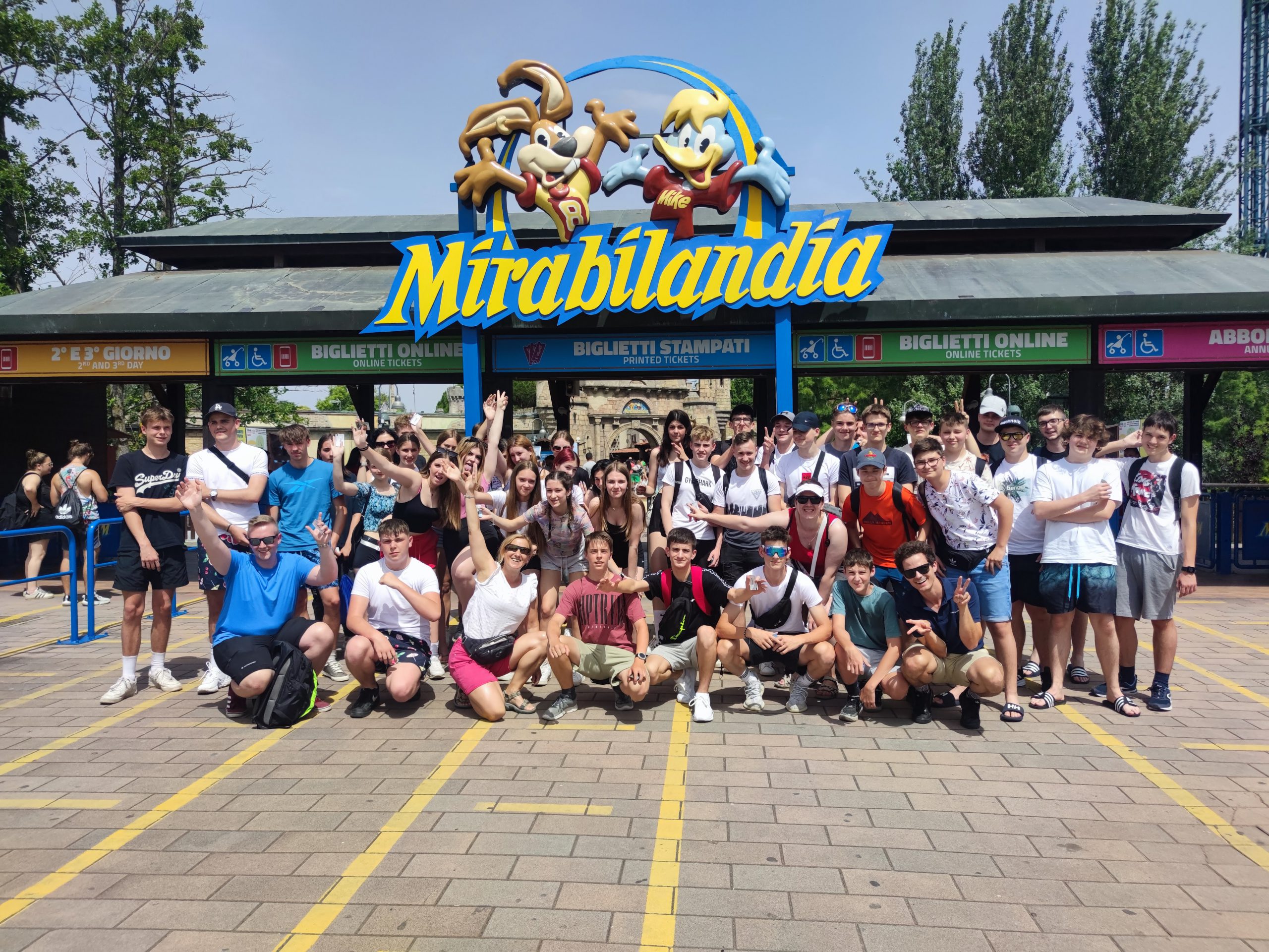 Zaključni izlet G-1.B in G.1-C v Mirabilandijo in San Marino