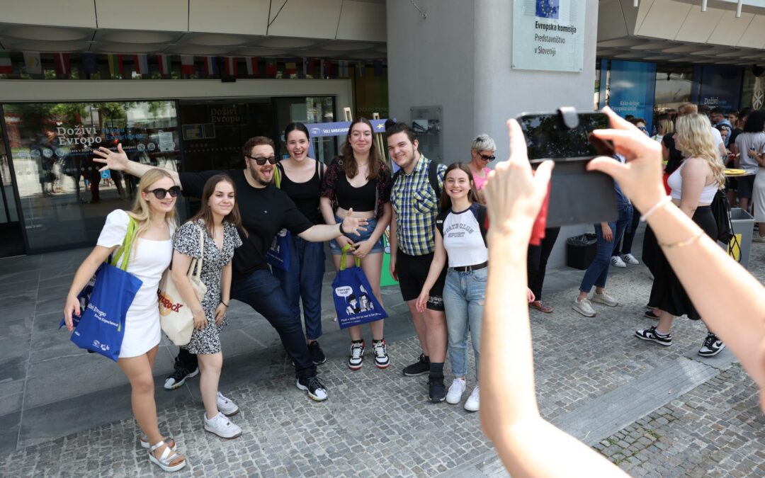 Zaključna prireditev šol ambasadork Evropskega parlamenta