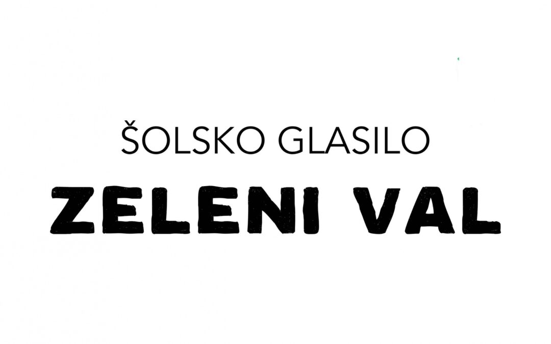Nova številka literarno – likovnega glasila Zeleni val 2023