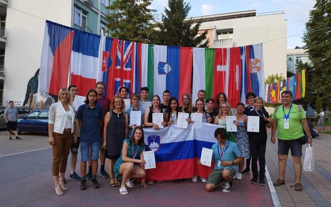 Bronasto priznanje na Evropski geografski olimpijadi