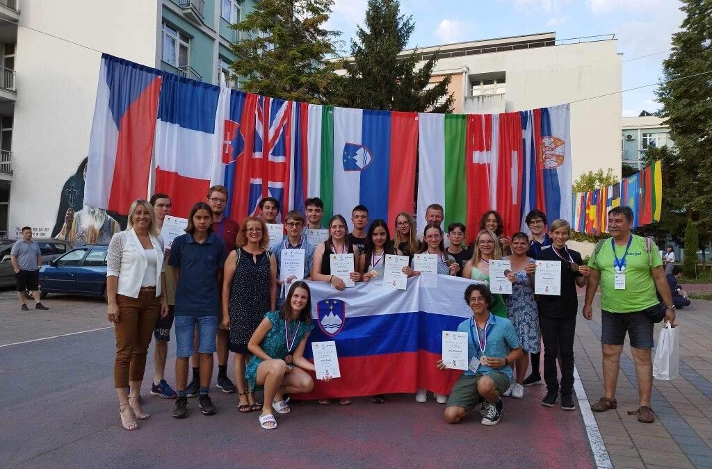 Bronasto priznanje na Evropski geografski olimpijadi 
