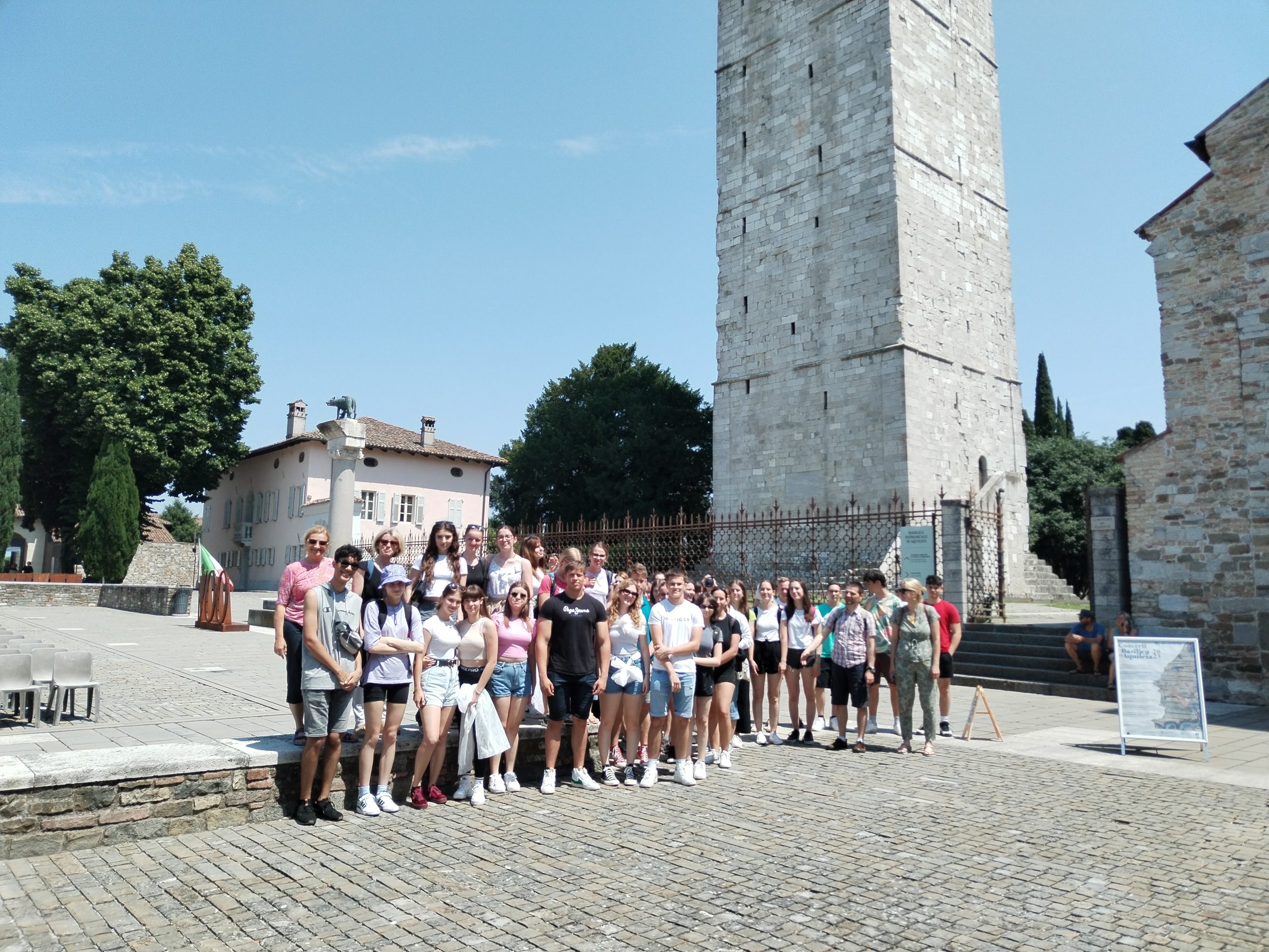 Zaključna razredna ekskurzija v Redipuglio, Gradež in Oglej Zaključna razredna ekskurzija v Redipuglio, Gradež in Oglej