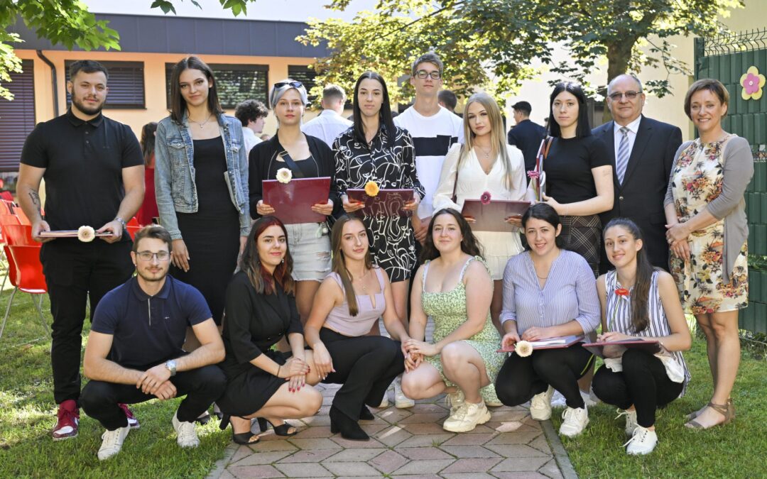 Razglasitev rezultatov in podelitev spričeval poklicne mature 2023