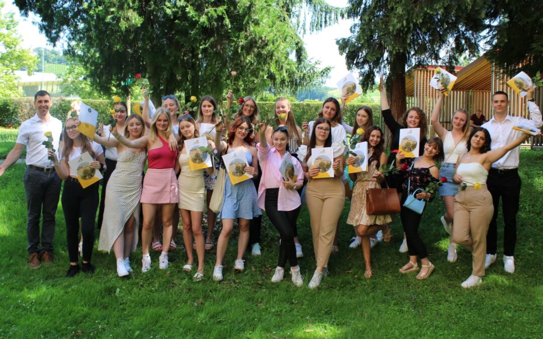 Podelitev spričeval poklicne mature, julij 2023