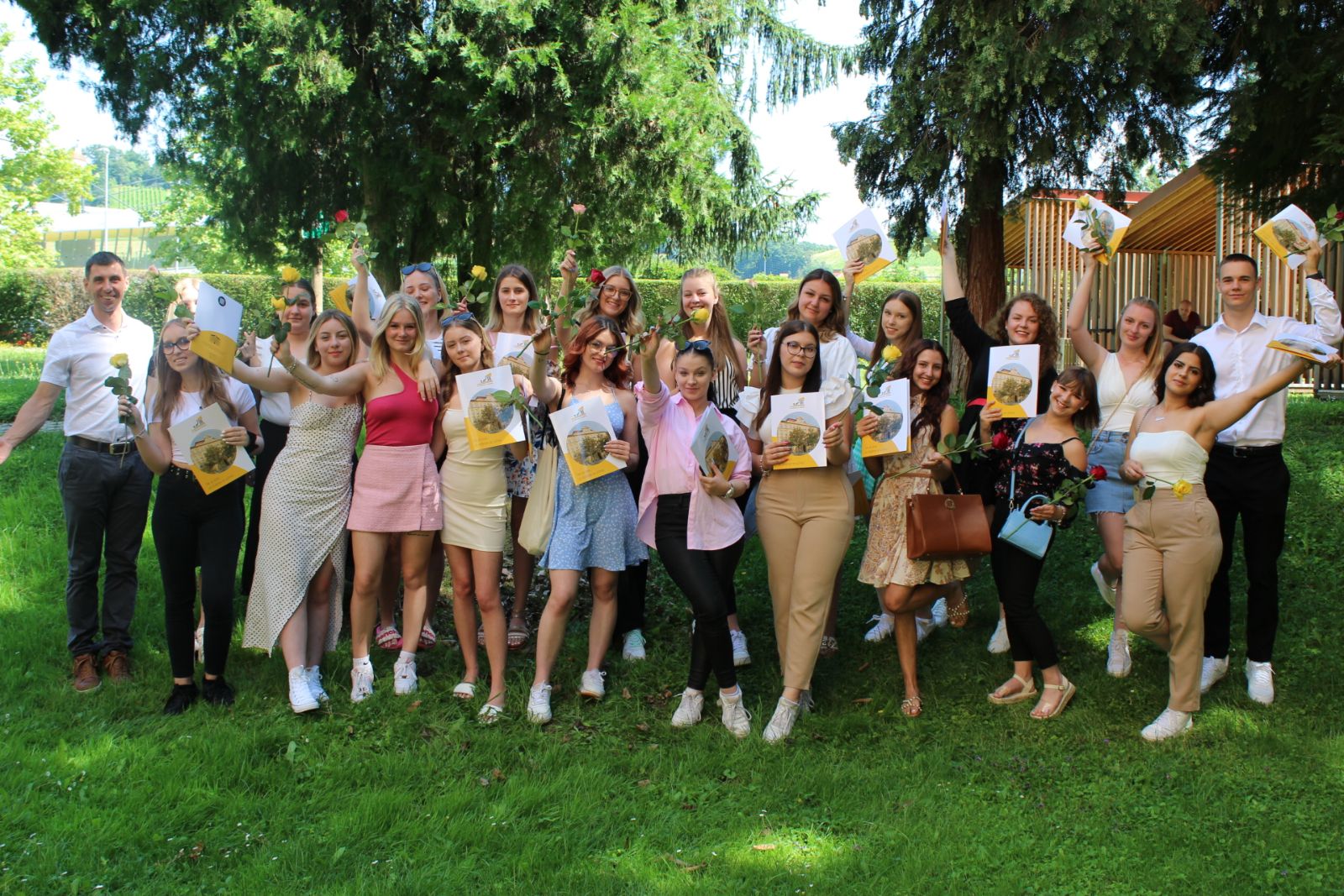 Podelitev spričeval poklicne mature, julij 2023 Podelitev spričeval poklicne mature, julij 2023