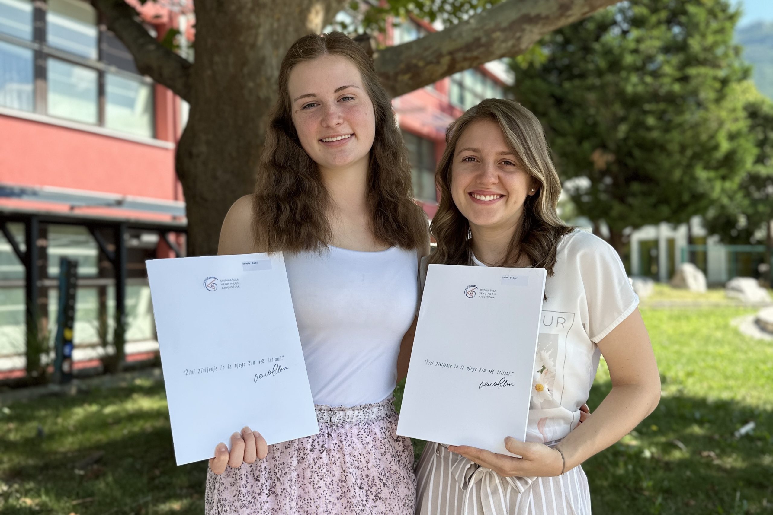 Diamantna in zlata maturantka na poklicni maturi