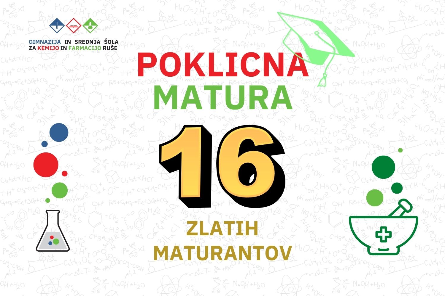 Srečno, maturantke in maturanti! Srečno, maturantke in maturanti!
