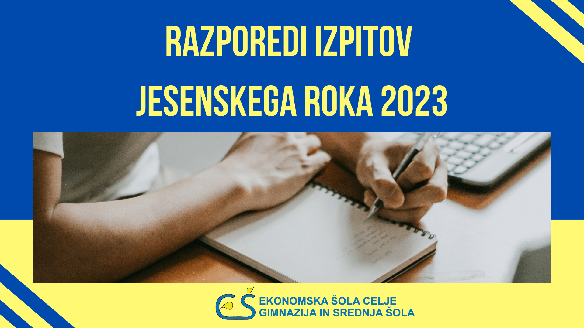 Razporedi izpitov jesenskega roka 2023