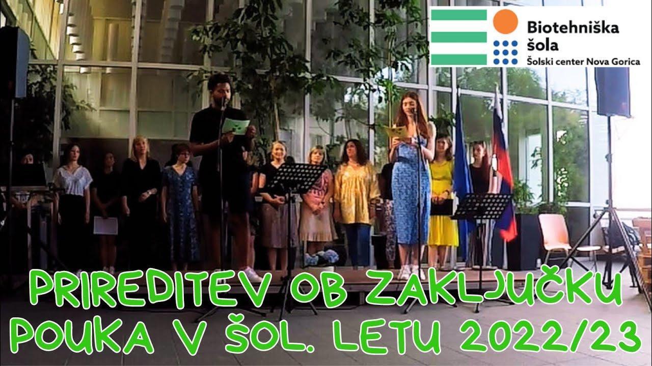 Prireditev ob zaključku šolskega leta