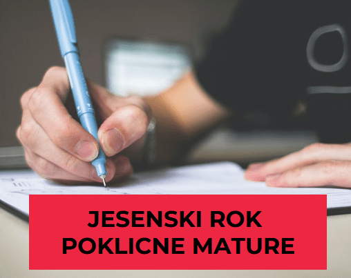 Seznanitev kandidatov z uspehom v jesenskem roku poklicne mature 2023