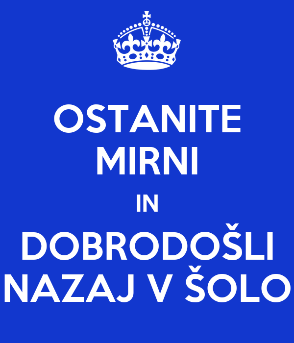 PRVI ŠOLSKI DAN PRVI ŠOLSKI DAN