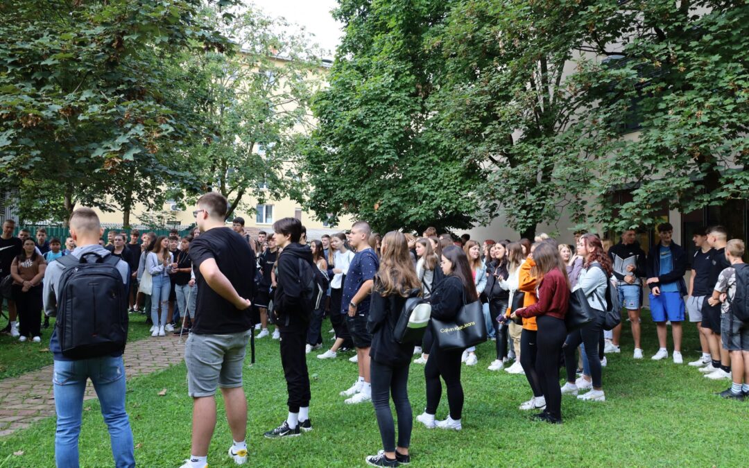 Prvi šolski dan – sprejem prvih letnikov