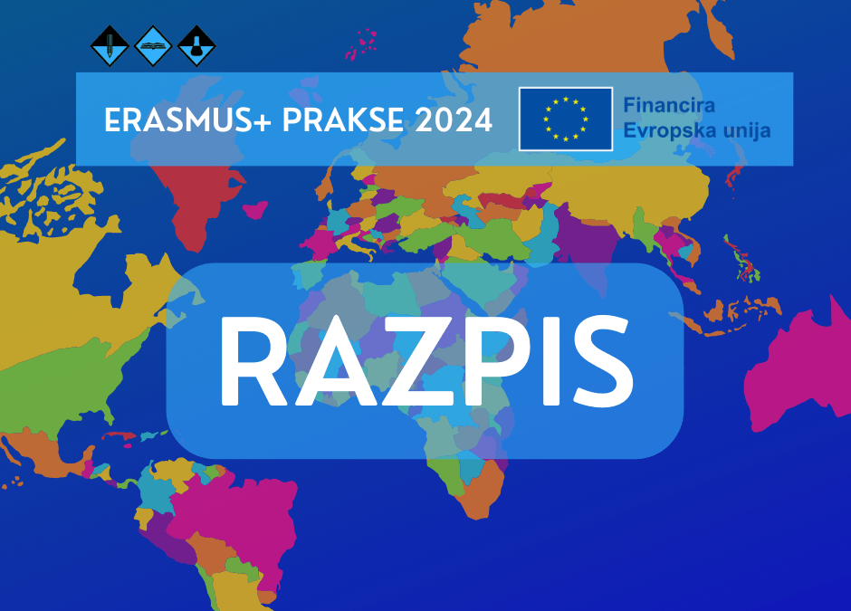 Erasmus+ prakse v tujini – RAZPIS