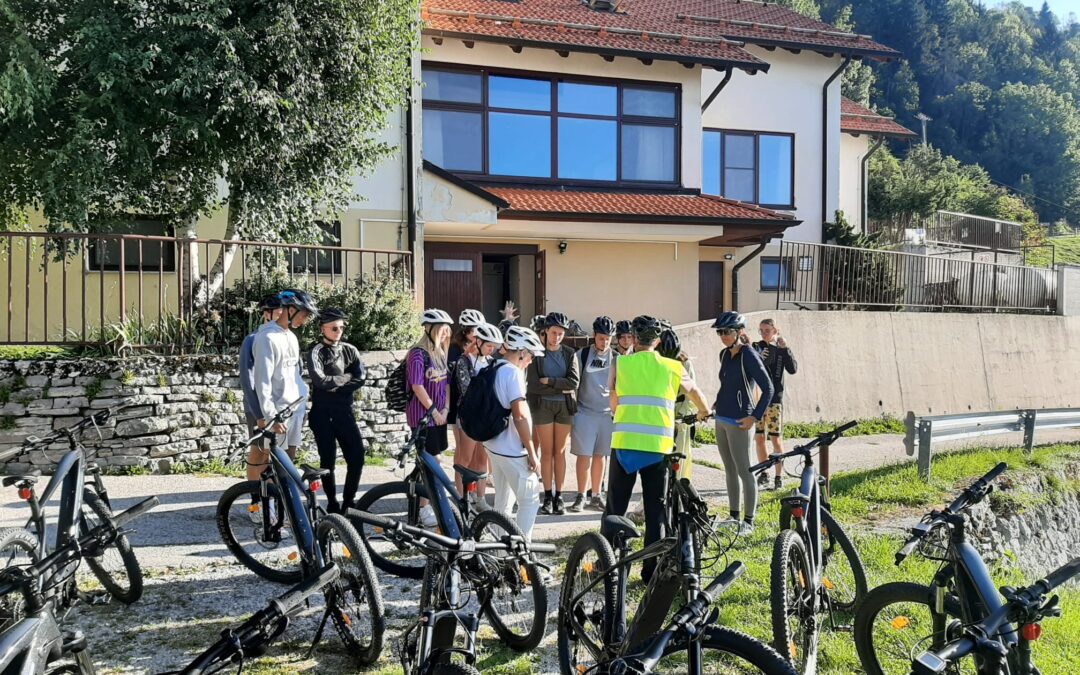Scuola in natura a Livške Ravne (Caporetto)