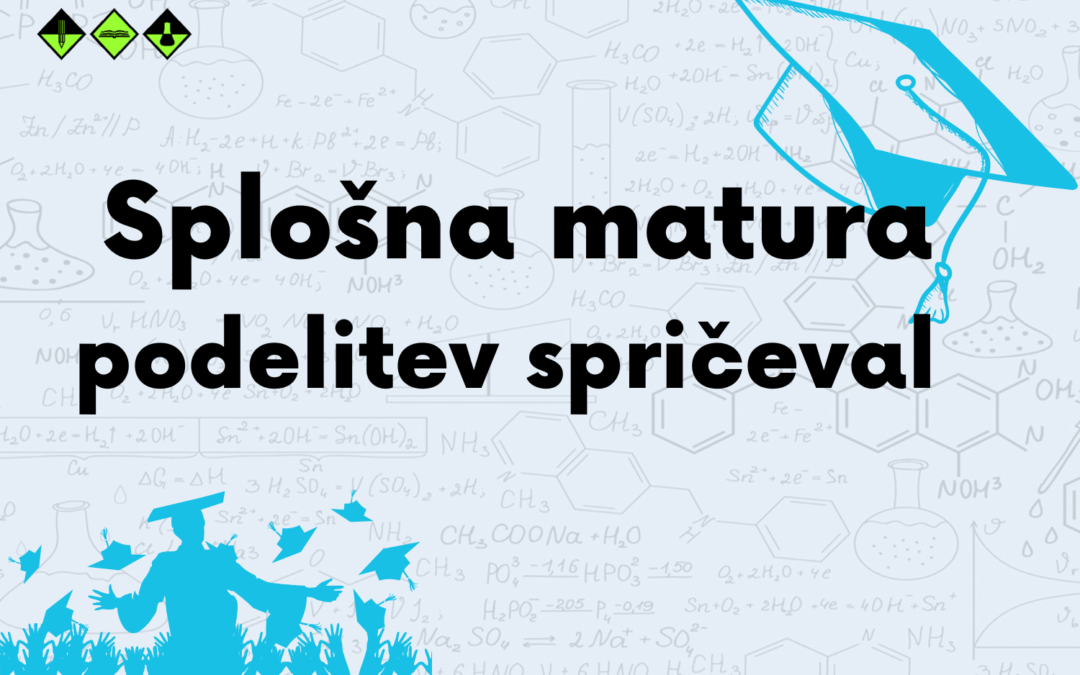 Podelitev spričeval splošne mature