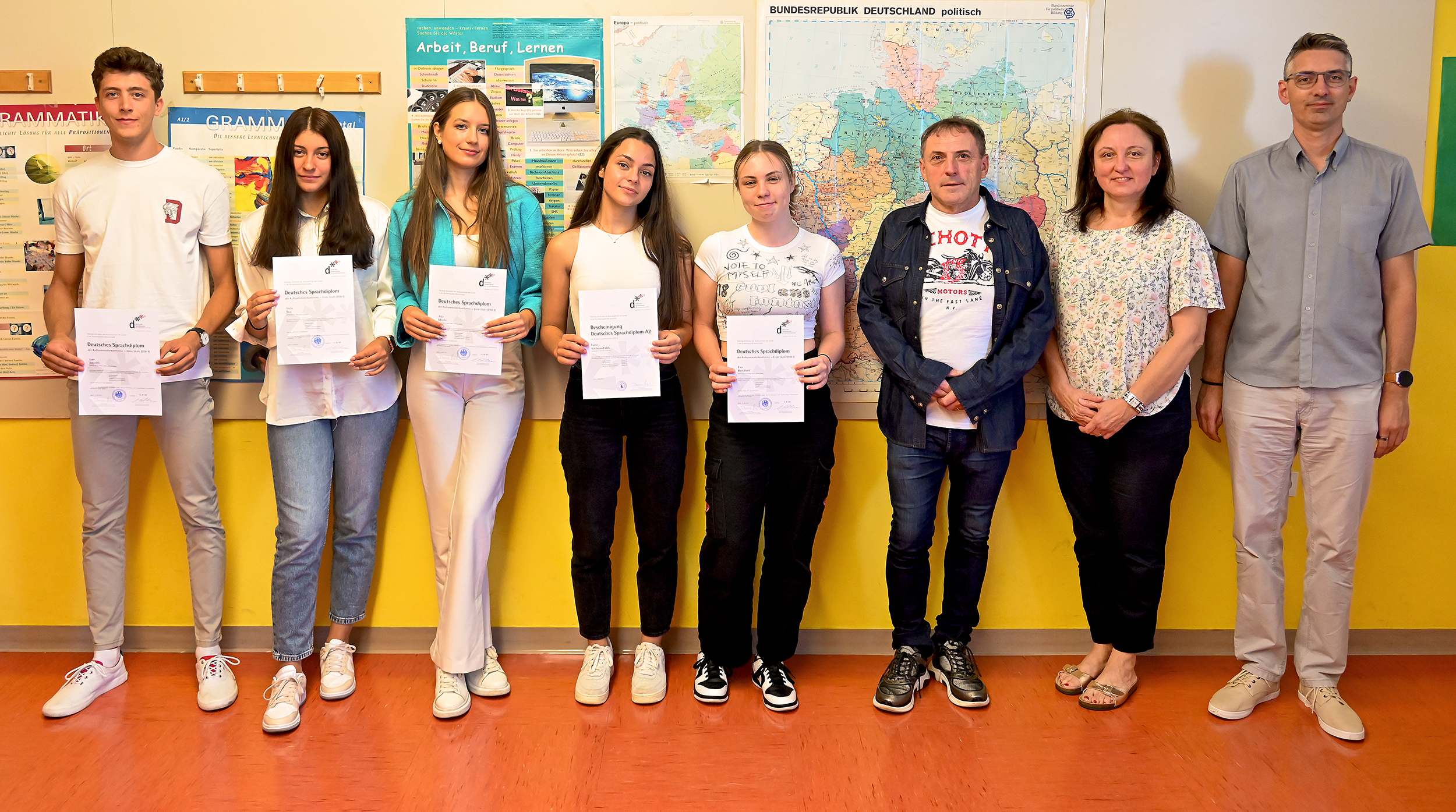 Podelitev Nemških jezikovnih diplom I. stopnje Podelitev Nemških jezikovnih diplom I. stopnje