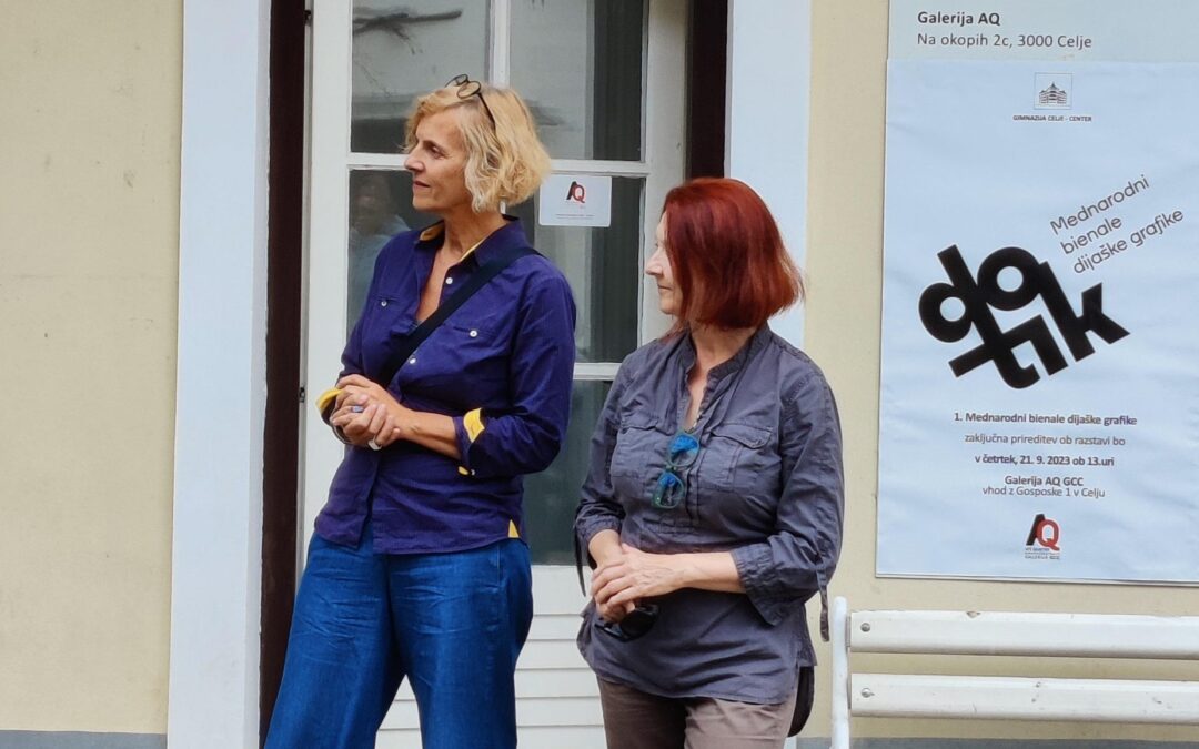 Razstava 1. Mednarodnega bienala dijaške grafike