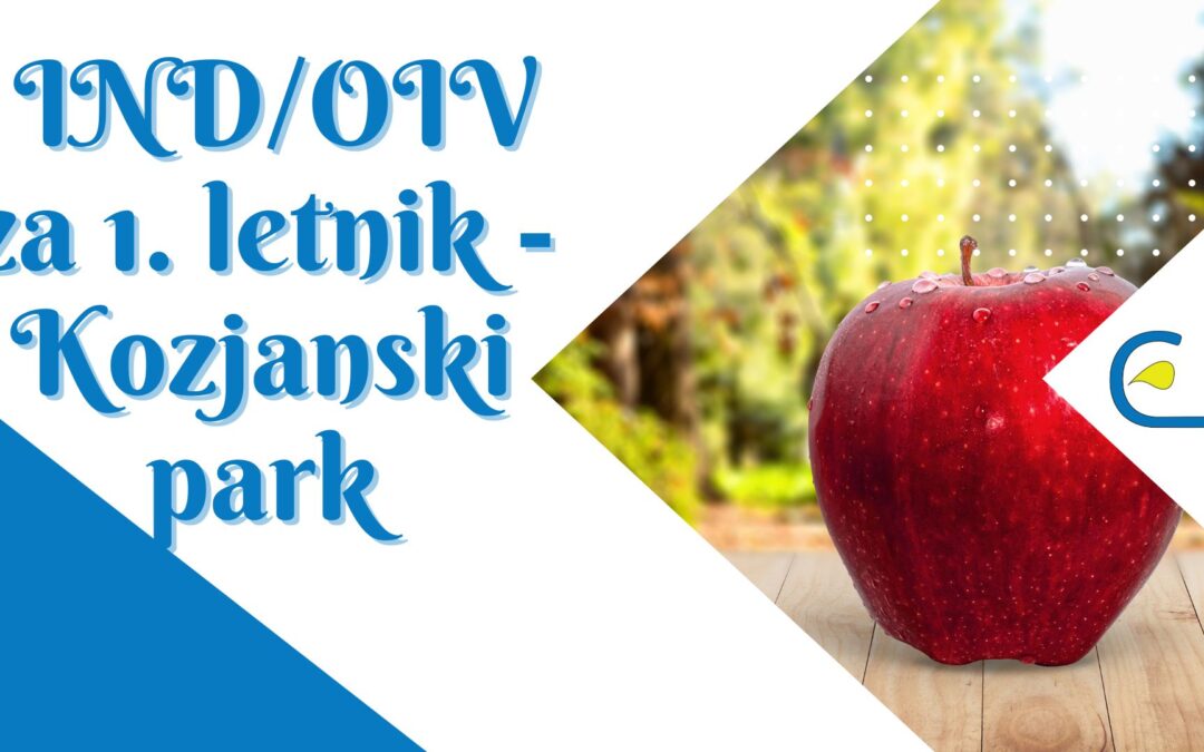 OIV-IND za 1. letnik – Kozjanski park