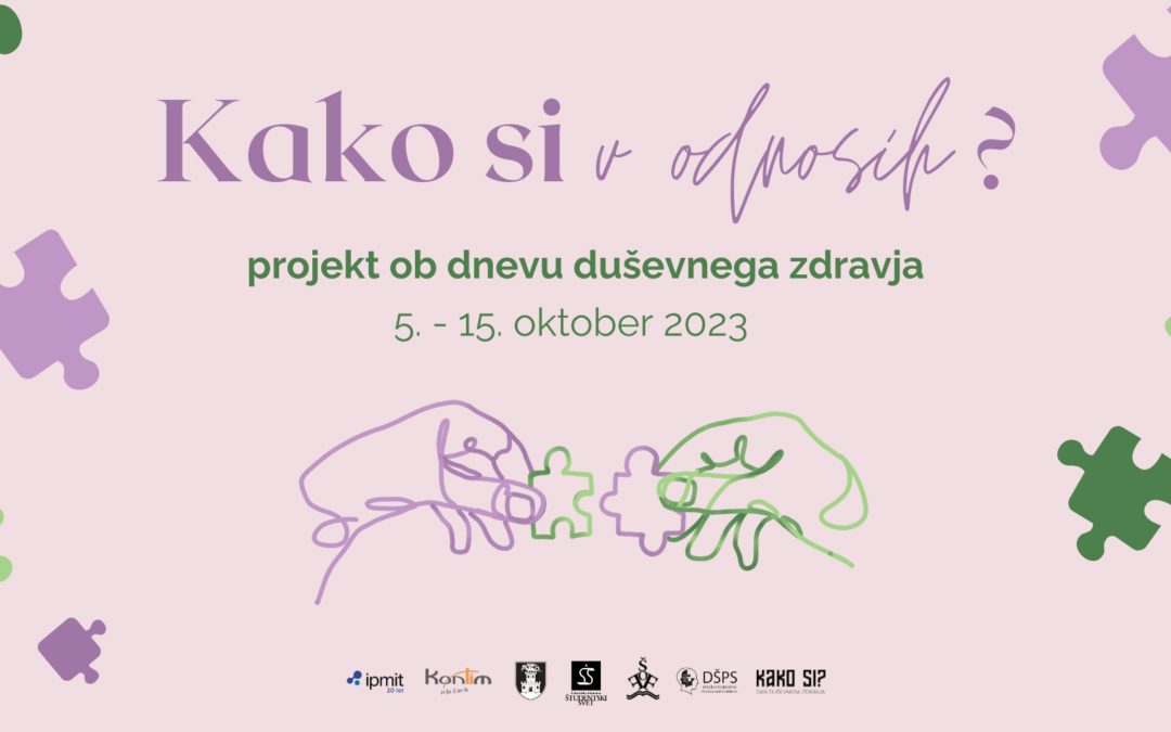 Svetovni dan duševnega zdravja (10. oktober)