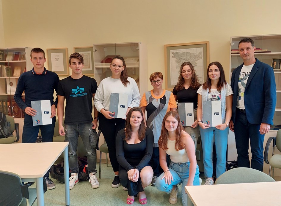 Podelitev diplom DSD I pro na evropski dan jezikov Podelitev diplom DSD I pro na evropski dan jezikov
