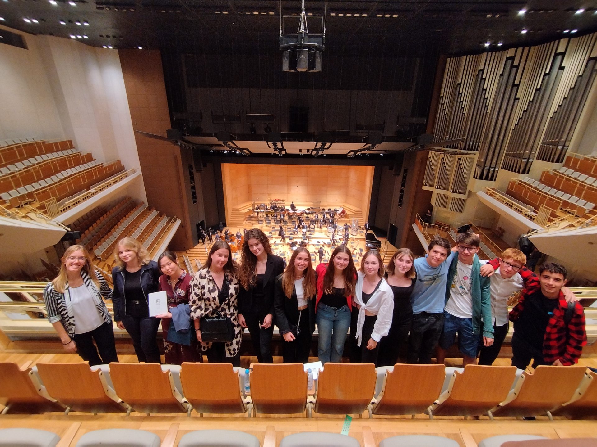 Classe II al concerto dell’Orchestra cinese di Suzhou