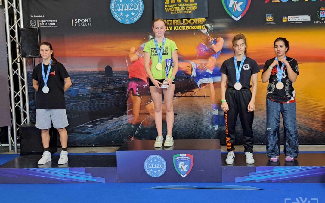 Lana Gaber iz 2. c osvojila 1. mesto na Italian World cup 2023