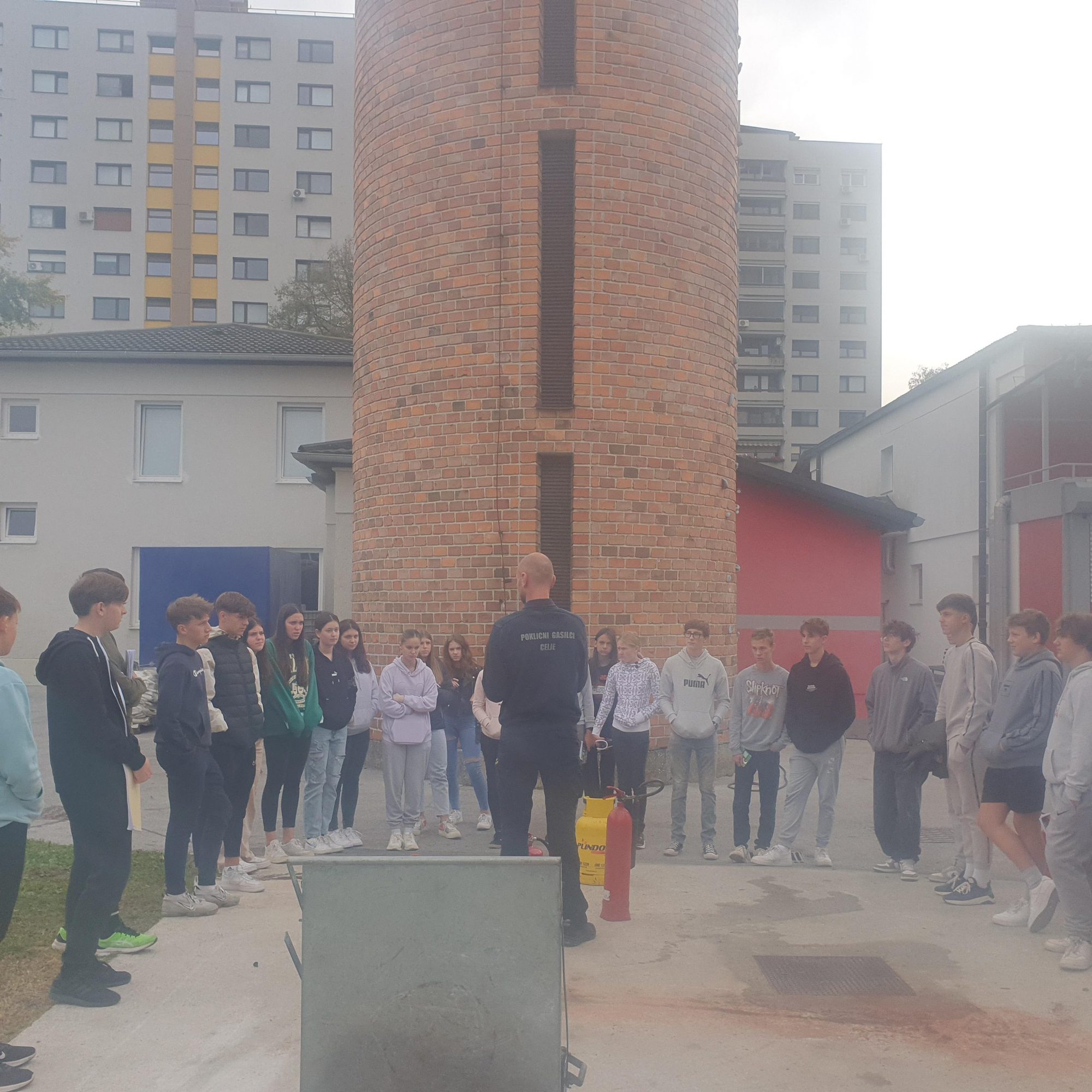 OBISK POKLICNE GASILSKE ENOTE CELJE
