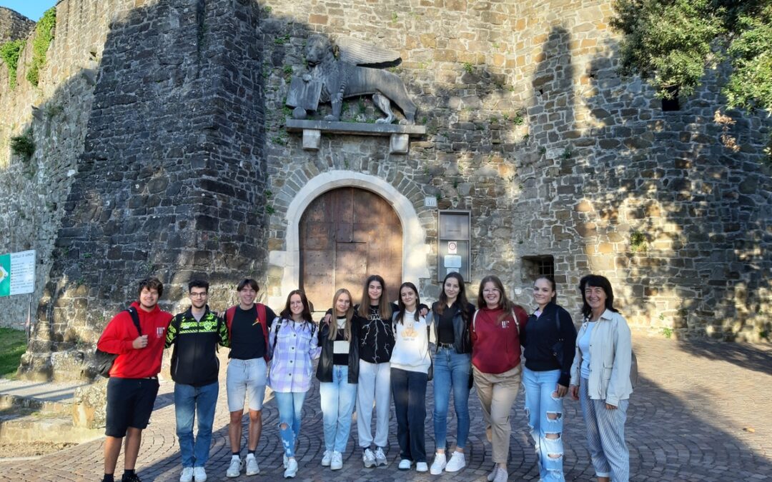 Zgodovinska maturitetna ekskurzija v Gorico in Novo Gorico