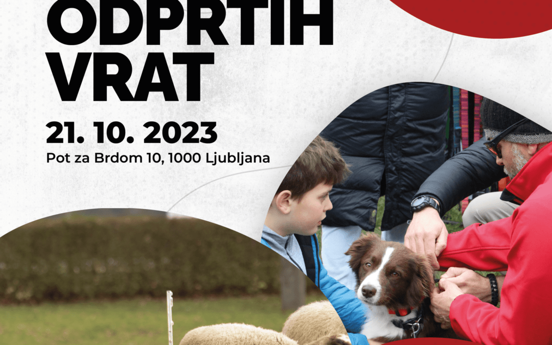 Vabilo na dan odprtih vrat Kinološkega društva Ljubljana