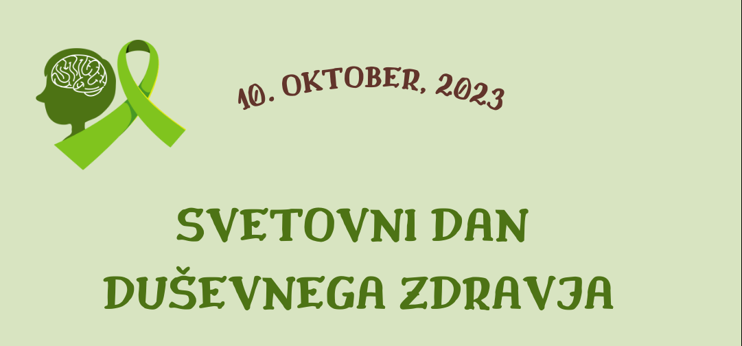 10. oktober – svetovni dan duševnega zdravja