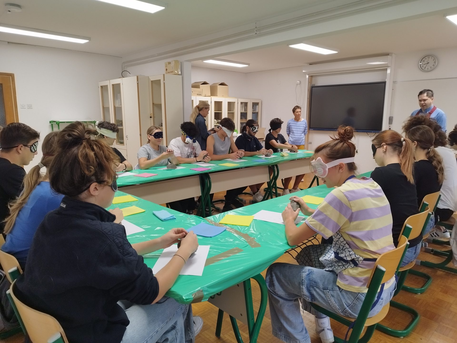 Laboratorio dell’Associazione Opera Viva con l’artista Luca Angelina Laboratorio dell’Associazione Opera Viva con l’artista Luca Angelina