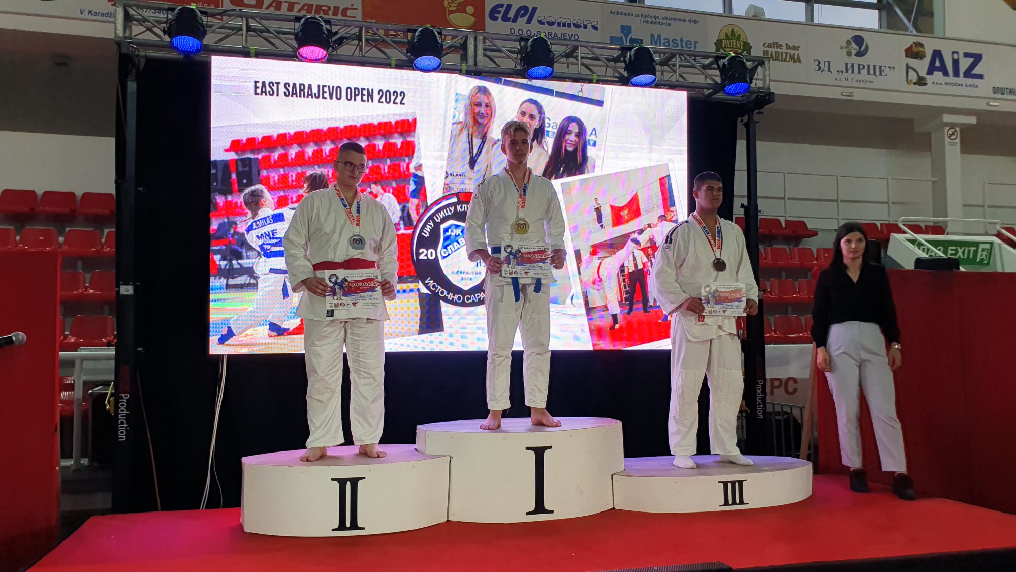 Zmaga na mednarodnem turnirju v ju jitsu