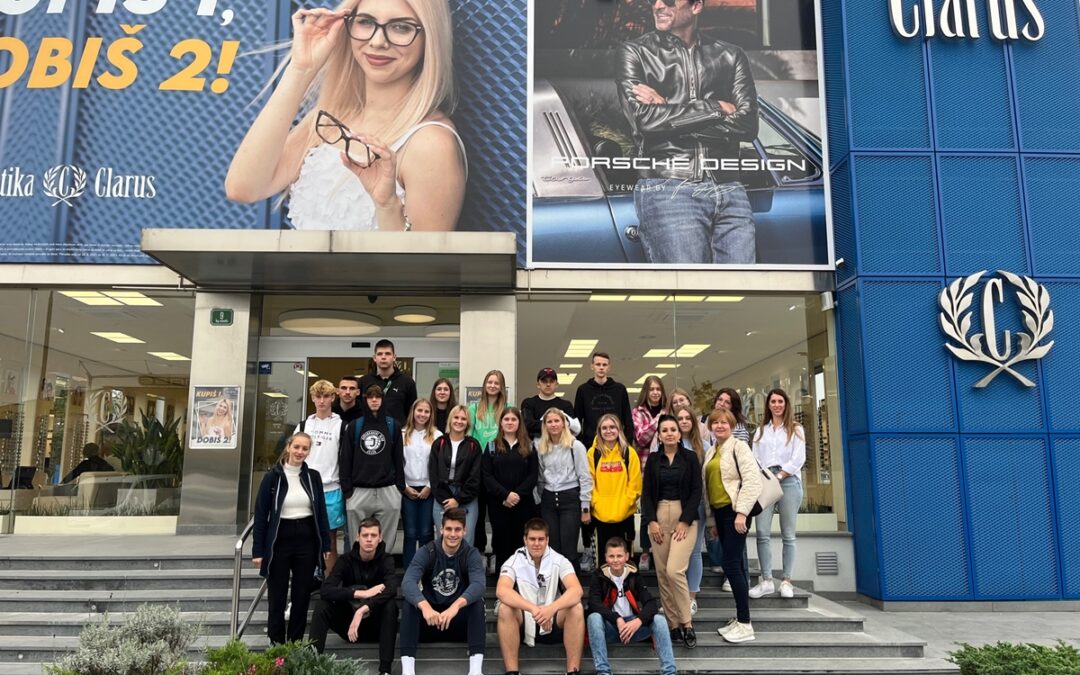 Obisk optike Clarus v Ljubljani