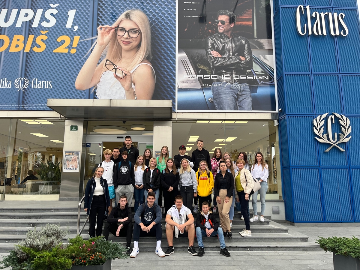 Obisk optike Clarus v Ljubljani