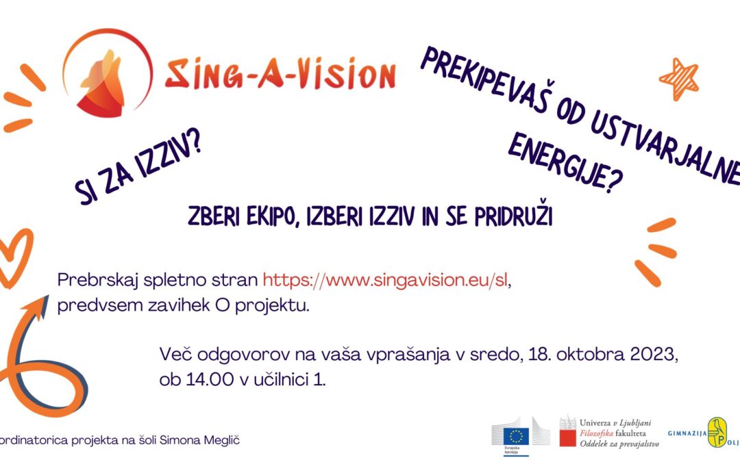 Sing-A-Vision (Z vizijo v izzive)