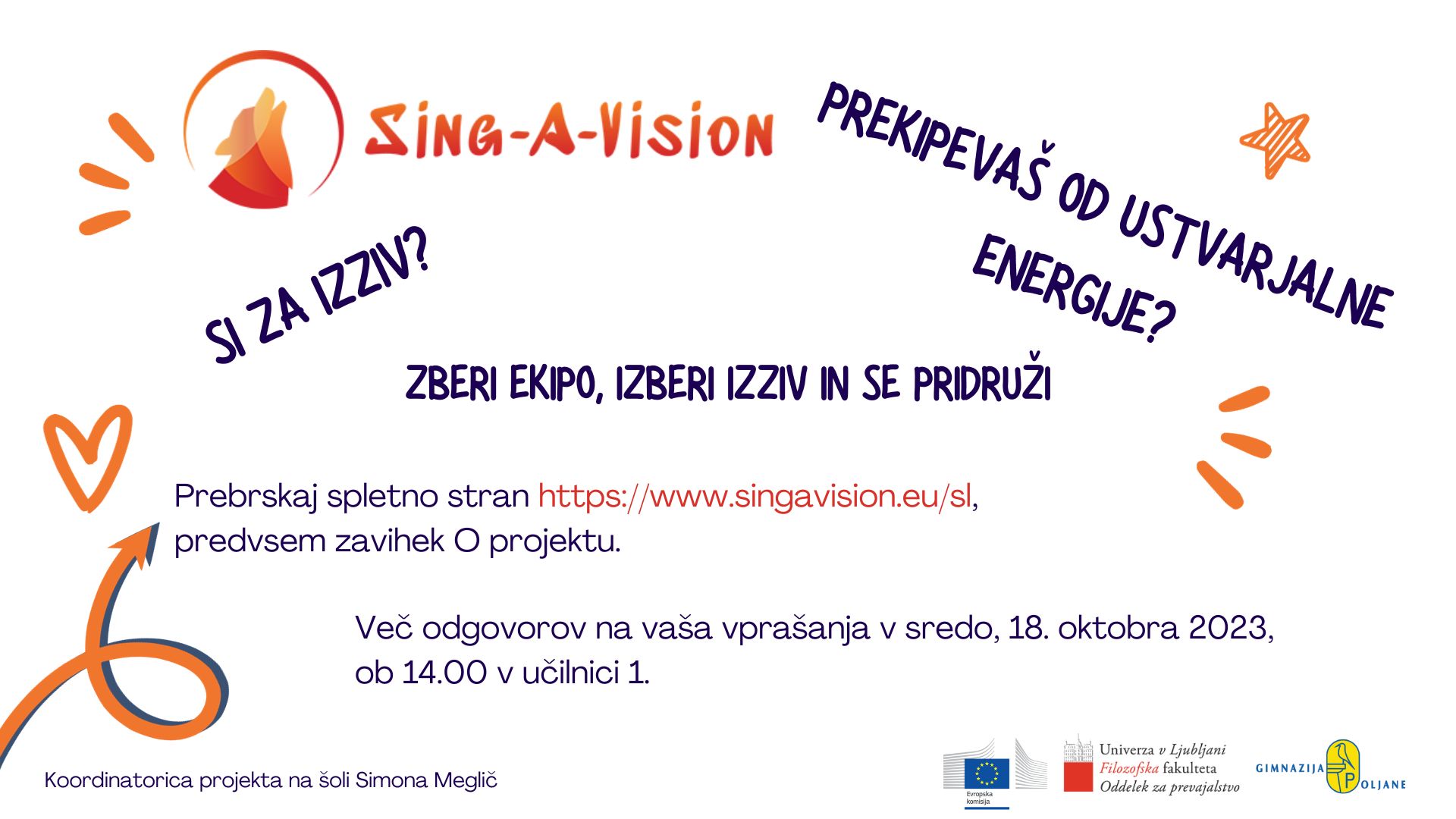 Sing-A-Vision (Z vizijo v izzive) Sing-A-Vision (Z vizijo v izzive)